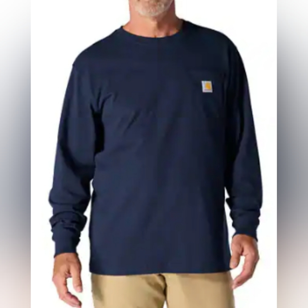 Carhartt Loose Fit Heavyweight Long-Sleeve Pocket T-Shirt Size XL MSRP $24.99